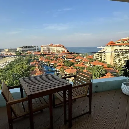 Luxury Apartment Mina Azizi Palm Jumeirah-Private Beach Dubai Exterior photo