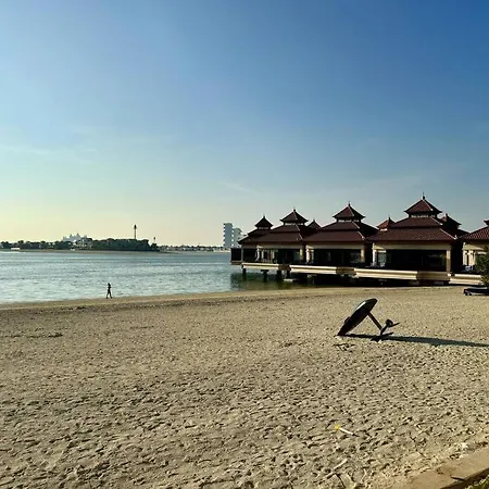 Luxury Apartment Mina Azizi Palm Jumeirah-Private Beach Dubai Exterior photo